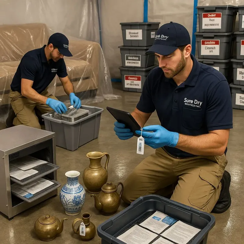 Content Protection and Restoration process in Justin, TX